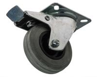 828-6306 RS PRO Braked Swivel Castor Wheel, 70kg Capacity, 100mm Wheel