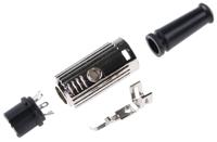 491-190 RS PRO 5 Pole Din Socket, 1A, 100 V ac, Push Lock, Female, Cable Mount