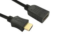 186-3017 RS PRO High Speed, 5m Male HDMI to Female HDMI 4K