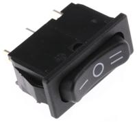 18381509 Marquardt SPDT, On-Off-On Rocker Switch Panel Mount