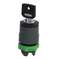 zb5ag4d Schneider Electric Harmony 2-position Key Switch Head, Latching, 22mm Cutout