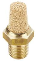 t40c1800 Norgren T40 Bronze 10bar Pneumatic Silencer, Threaded, G 1/8 Male