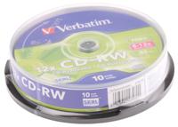 43480 Verbatim CD-RW, 700 MB, 12X, 10 Pack