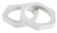 g4340010 SIB Grey Fibreglass PA Cable Gland Locknut, M40 Thread