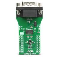 mikroe-4062 MikroElektronika CAN FD 2 Click TLE9255W Sensor Add-On Board for Automotive, Industrial Applications MIKROE-4062