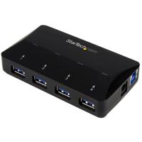 st53004u1c StarTech.com 4 Port USB 3.0 USB A  Hub, AC Adapter Powered, 103 x 60 x 22mm