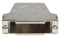 fmk3-k201-1731110062 FCT from Molex FMK Series Die Cast Zinc Angled D Sub Backshell, 25 Way, Strain Relief