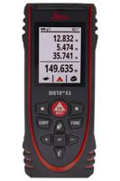 850833 Leica X3 Laser Measure, 0.05 → 150m Range, ±1 mm Accuracy