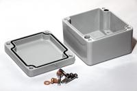 1590z100gy Hammond 1590 Series Die Cast Aluminium Enclosure, IP65, 52 x 75 x 80mm