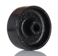 420-3411 Flexello Cast Iron Shock Absorbing Trolley Wheel, 300kg