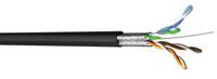 5254shinout30 CAEMMC, 100m Cat6a, Black, U/FTP Shielded, Unterminated LSZH Sheath