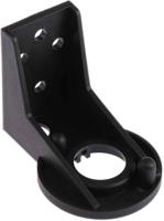 96069805 Werma Black Wall Bracket for use with Kompakt 37 Signal Tower