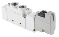 sy7120-5yo-02f-q SMC 5/2 Pneumatic Solenoid Valve - Solenoid/Pilot G 1/4 SY7000 Series 24V dc