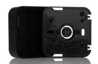 1551snap3bk Hammond 1551SNAP Series Black Plastic General Purpose Enclosure, IP30, 60 x 60 x 20mm