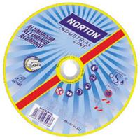 66252828234 Norton Aluminium Oxide Cutting Disc, 125mm x 1.6mm Thick, Coarse Grade, P46 Grit