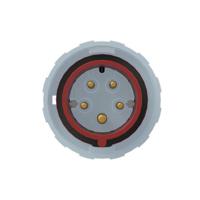 2cma166494r1000 Amphenol Industrial, 2CMA1 IP67, IP69 Red 3P+N+E Industrial Power Plug, Rated At 16A, 415 V