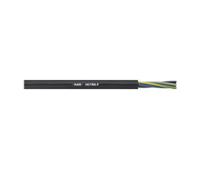 16001233 Lapp 1.5 mm² 4 Core Power Cable, H07RN-F, Black Rubber, 100m