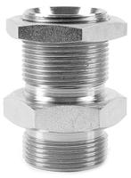 16wmk4wl4nms Parker Straight Bulkhead Male BSPP to Male BSPP, 16WMK4WL4NMS