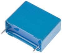 b32653a7104k000 EPCOS B32653 Polypropylene Film Capacitor, 1.25 kV dc, 500 V ac, ±10%, 100nF, Through Hole
