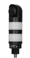 tl50gralsq Banner TL50 Series Red/Green Buzzer Signal Tower, 2 Lights, 18 → 30 V dc, Versatile Mount