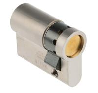 e60np-1030-kd ABUS Brass Euro Cylinder Lock, 10/30 mm (61mm)