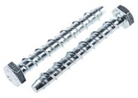 526-6609 RS PRO Steel Ankerbolt 75mm, 8mm Fixing Hole