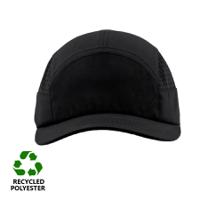ecoc01v05 SURFLEX Black Standard Peak Bump Cap, PPE Protective Material