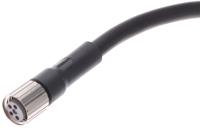 xs3f-m8pvc4s2m Omron Male M12 to Female M8, M12 Sensor Actuator Cable