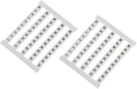 0473460001 Weidmuller, DEK Terminal Marker for use with  for use with Terminal Blocks