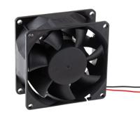 pmd2408pmb1-a2gn Sunon PMD Series Axial Fan, 24 V dc, DC Operation, 143m³/h, 9.6W, 400mA Max, 80 x 80 x 38mm