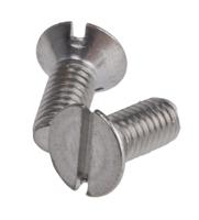 914-1860 RS PRO Slot M4 Countersunk A4 316 Stainless Steel Machine Screws DIN 963 x 10.0mm
