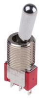 734-7139 RS PRO Toggle Switch, Panel Mount, On-Off-On, SPDT, Solder Terminal