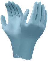92670090 Ansell 92-670 Blue Powder-Free Nitrile Disposable Gloves, Size 8.5-9, Large, 100 per Pack
