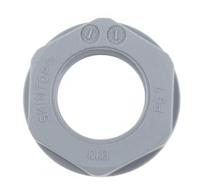 53019000 Lapp Grey Fibreglass PA Cable Gland Locknut, PG7 Thread, IP68