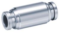 kqg2h06-00 SMC KQG2 Series Straight Tube-to-Tube Adaptor, Push In 6 mm to Push In 6 mm, Tube-to-Tube Connection Style