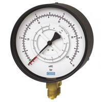 43103260 WIKA G 1/2 Analogue Differential Pressure Gauge 6bar Bottom Entry 100mm Outside Diameter