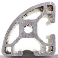 761-3300 RS PRO Silver Aluminium Profile Strut, 30 x 30 mm, 6mm Groove, 2000mm Length