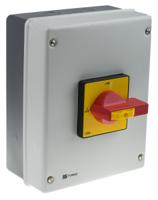 773-8042 RS PRO 4P Pole Panel Mount Isolator Switch - 125A Maximum Current, 75kW Power Rating, IP54