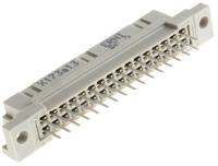 284168-284168-e ERNI 32 Way 2.54mm Pitch Class C2, 2 Row, Straight DIN 41612 Connector, Socket