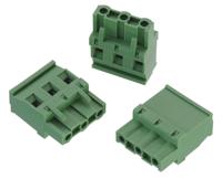 691352410003 Wurth Elektronik, 7.62mm Pitch, 3524, 3 Way, , Pluggable Terminal Block, Plug, Cable Mount, Screw Termination,