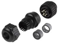 934126100-ca-6-ls Hirschmann Circular Connector, 6 Contacts, Cable, M22 Connector, Plug, Male, IP67, CA Series