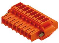 1639030000 Weidmuller, 3.5mm Pitch, BL, 4 Way, Pluggable Terminal Block, Plug, Cable Mount, Screw Termination,