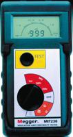 mit230-en Megger MIT230 Insulation & Continuity Tester, 250V dc Min, 1000V dc Max, 999MΩ Max, CAT III 300V - UKAS Calibration