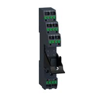 rsze08p Schneider Electric Harmony Relay RXM 300V DIN Rail Relay Socket, for use with RSB1A160, RSB2A080 Relays
