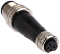 1200330001 Brad from Molex 4 Pole M8 Socket to 4 Pole M12 Plug Adapter