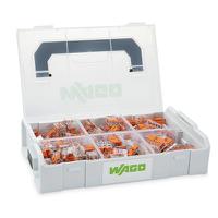 887-957 WAGO L-BOXX Mini, 221 Series Lever Connector Set, 2, 3-Way, Cage Clamp Termination