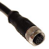 bu-1406105 Mueller Electric Female 8 way M12 to Unterminated Sensor Actuator Cable, 2 m