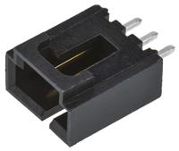70543-0002 Molex SL Series Vertical Through Hole PCB Header, 3 Contact(s), 2.54 mm Pitch, 1 Row, Shrouded