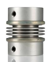 530414848 Huco Bellows Coupling, 41mm Outside Diameter, 20mm Bore, 49.7mm Length Coupler