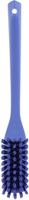 41942 Vikan Soft Bristle Green Scrubbing Brush, 270mm bristle length, Polyester, Polypropylene, Stainless Steel bristle